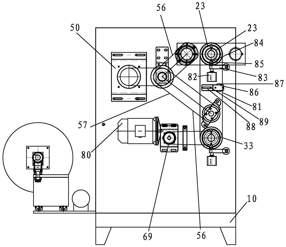 一種分切機的動力機構的制作方法